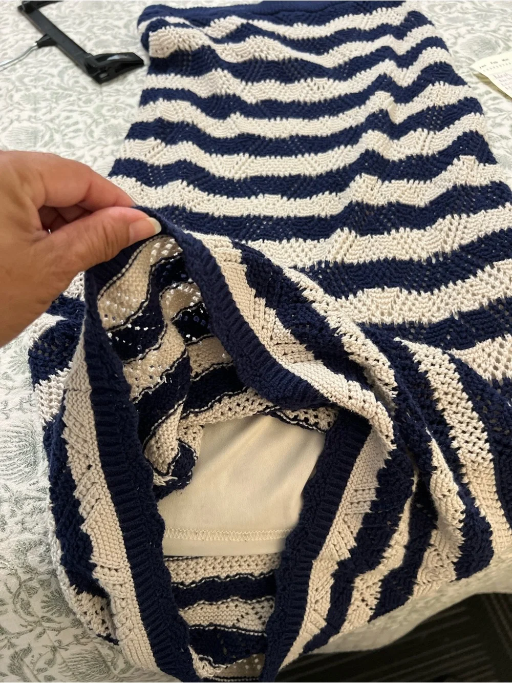 Freshman 1996 Crochet Top Medium& Skirt Set Size Small